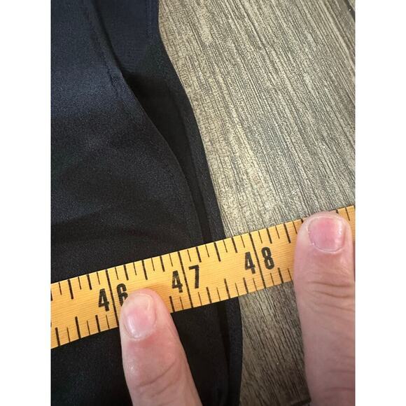 Express Women's Black Round Neck Sleeveless Strappy Midi Dress Size Small - Picture 8 of 9